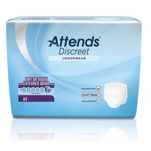 Attends® Overnight Protective Underwear with Leakage Barriers, Large (44" to 58", 170-210 lbs)