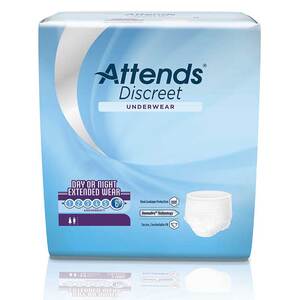 Attends® Overnight Protective Underwear with Leakage Barriers, XL (58" to 68", 210-250 lbs)