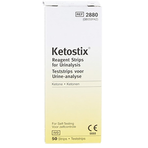 Ketostix Urine Reagent Test Strip (50 count)