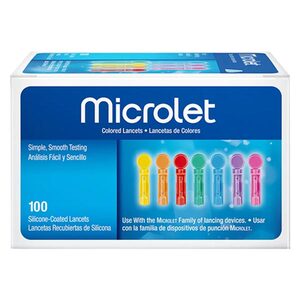 Microlet Colored Lancets