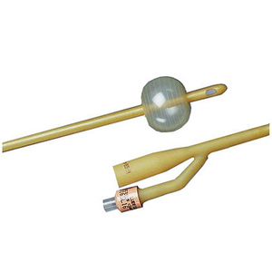 Bardia 2-Way Silicone Coated Catheter with 5cc Balloon, Latex, 18F - REPLACES 57123518A