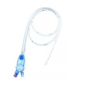 Salem Sump Tube with Kangaroo Multi-functional Port with ENFit Connection, 18FR