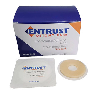 Entrust Ostomy Skin Barrier Ring, Extended Wear, with Fortify, 2"