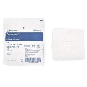 Dermacea Woven Gauze Sponge, Sterile 10's, 4" x 4", 16 Ply