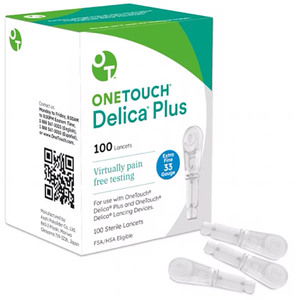 OneTouch Delica Plus Lancet 33G (100 count)