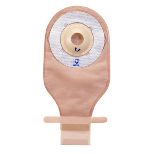 UltraLite Drainable Pouch With Kwick-Klose II Fastener 1" Opening Aquatack Barrier Flat, Opaque