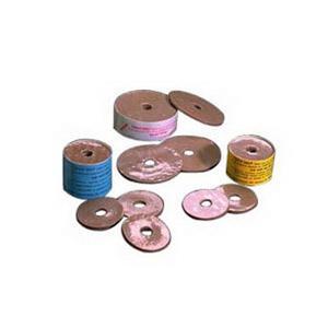 Torbot Colly-Seel™ Disc 2" OD Round, 1/2" Starter Hole, Blue, Thick