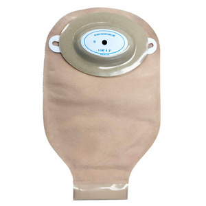 1-Piece Post-Op Adult Drainable Pouch Cut-to-Fit Extra-Deep Convex 3/4" x 1-1/2" Oval