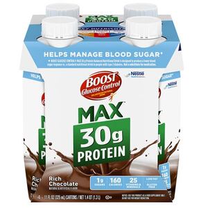 BOOST Glucose Control MAX, Rich Chocolate, 11 fl.oz, Retail