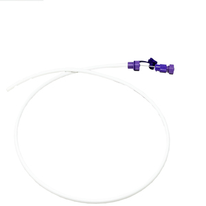 Vesco Medical 8 Fr, 36" Nasogastric Feeding Tube, Polyurethane, Single ENFit Port, with Stylet