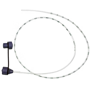 Vesco Medical 6FR, 24" Pediatiric Nasogastric Feeding Tube, Polyurethane, with ENFit Connector, Sterile