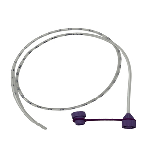 Vesco Medical 8 Fr, 24" Pediatric Nasogastric Feeding Tube, Polyurethane, Single ENFit Port, Sterile