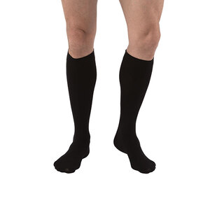 Relief Knee-High, 15-20, Closed, Black, Large