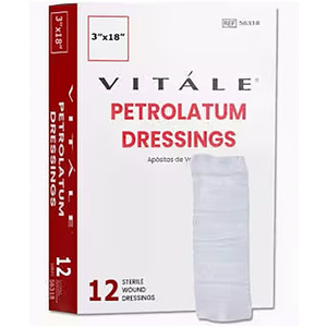 Protege Petrolatum Gauze, 3" x 18"