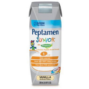 Peptamen Junior High Protein Vanilla Flavor 250 mL Tetra Prisma