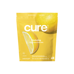 Cure Hydrating Electrolyte Mix Pouch, Lemon, 14 ct
