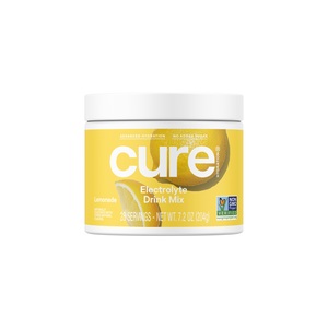 Cure Hydrating Electrolyte Mix Jar - Lemonade, 28 Servings