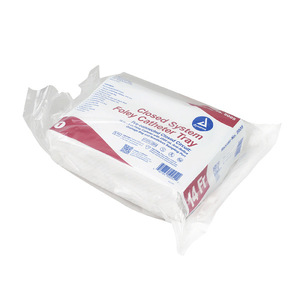 Closed Circuit, Closed System Foley Catheter Tray, 14 FR
