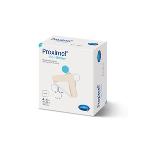 Proximel Basic Non-Boarder Tracheostomy Dressing 3.2" x 3.2"