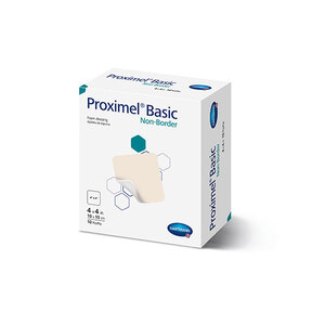 Proximel Basic Bordered Foam Dressing, 9" x 9"