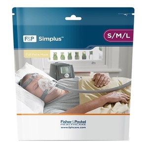Simplus Full Face Mask Fitpack with Headgear