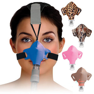SleepWeaver Anew Mask & Headgear, Blue, Small