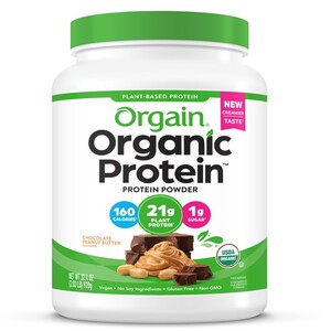 Orgain Organic Protein Plant Based Powder, Chocolate Peanut Butter Flavored, 32.4 oz