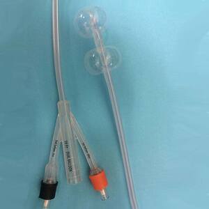 TruCath Duo 100% Silicone Dual-Balloon 2-Way Foley Catheter, 16 Fr