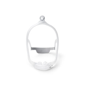 Respironics DreamWear Silicone Pillow, Medium Cushion with Small Frame and Headgear