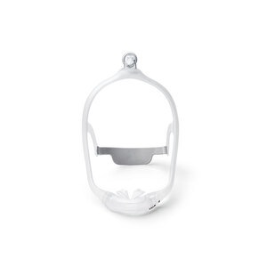 Respironics DreamWear Silicone Pillow, Medium Wide Cushion with Small Frame and Headgear