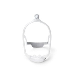 Respironics DreamWear Silicone Pillow, Small Cushion with Medium Frame and Headgear