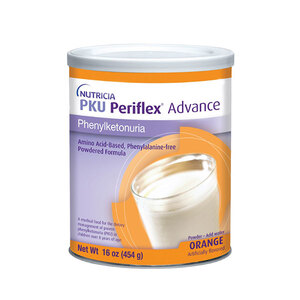Nutricia North America Periflex Advance Powdered Medical Food 454g, 1675 Calories, Orange Flavor, Phenylalanine-free