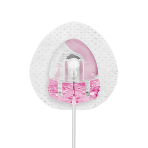 AutoSoft 90 Infusion Set, 9 mm Cannula, 23" Tubing, t:lock Connector, Pink
