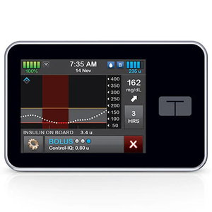 t:slim X2, Control-IQ+ Technology 7.9.0.1 Insulin Pump with Integrated CGM Receiver Capability
