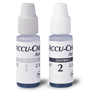 ACCU-CHEK Aviva High/Low Flow Control Solution