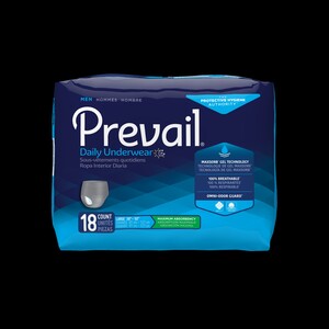 Prevail Underwear for Men, Large, 38" - 50",  Maximum Absorbency